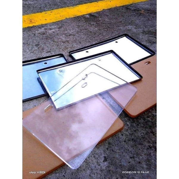 NEW PLATE PROTECTOR SET | Shopee Philippines