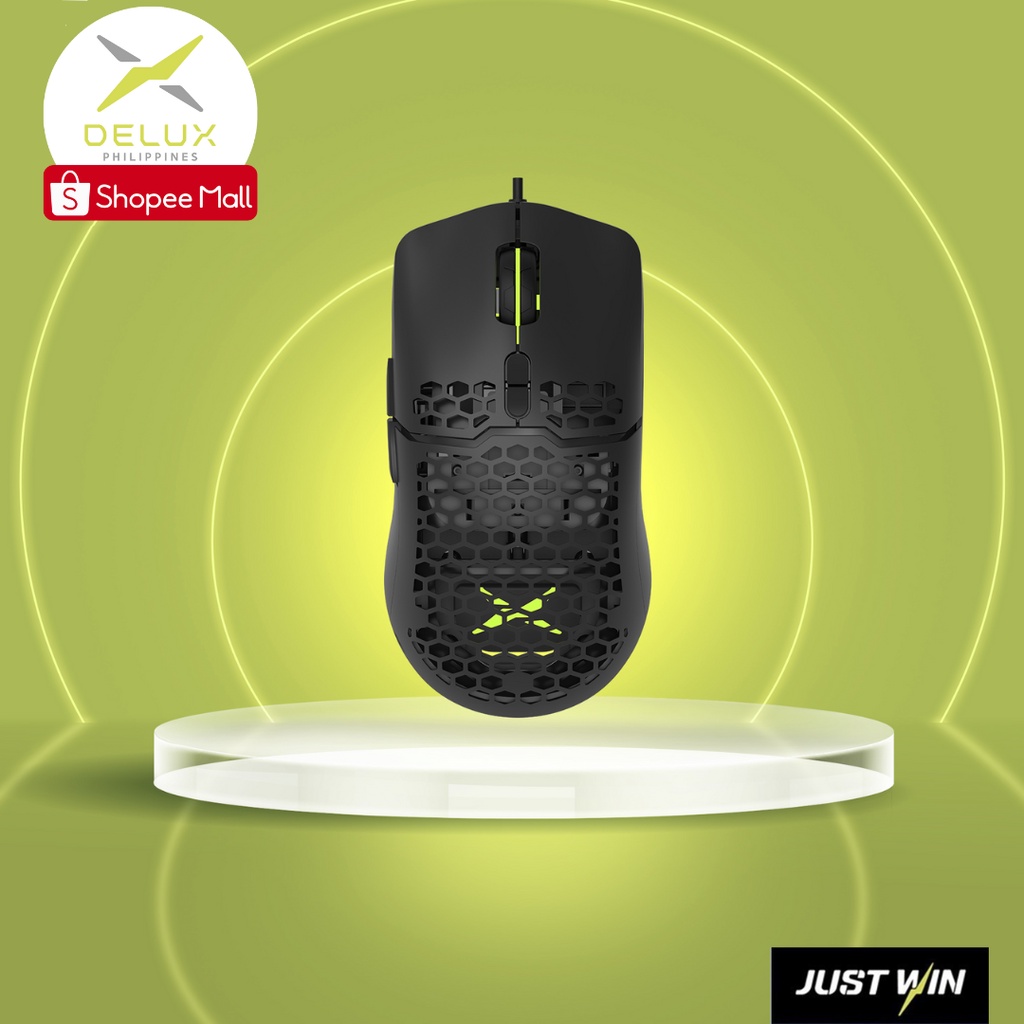 DELUX M700A Wired Lightweight Gaming Mouse Shopee Philippines