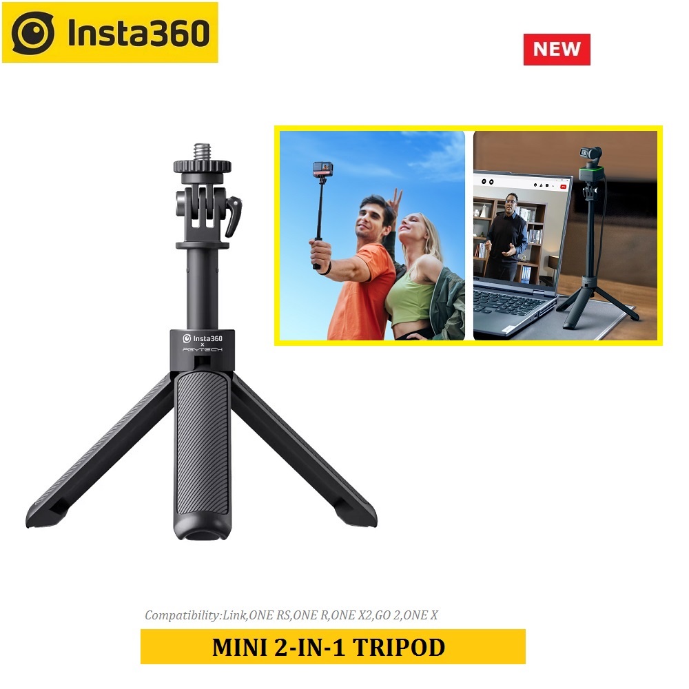 保障 Insta360 ONE X2 Mini 2 in Tripod agapeeurope.org