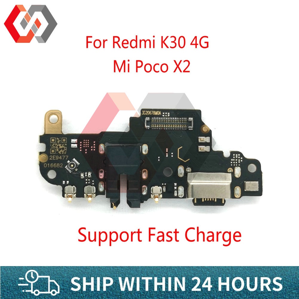 Usb Charging Dock Jack Socket Port Charge Board Flex With Ic For Xiaomi Redmi K30 4g 5g K30i 9614