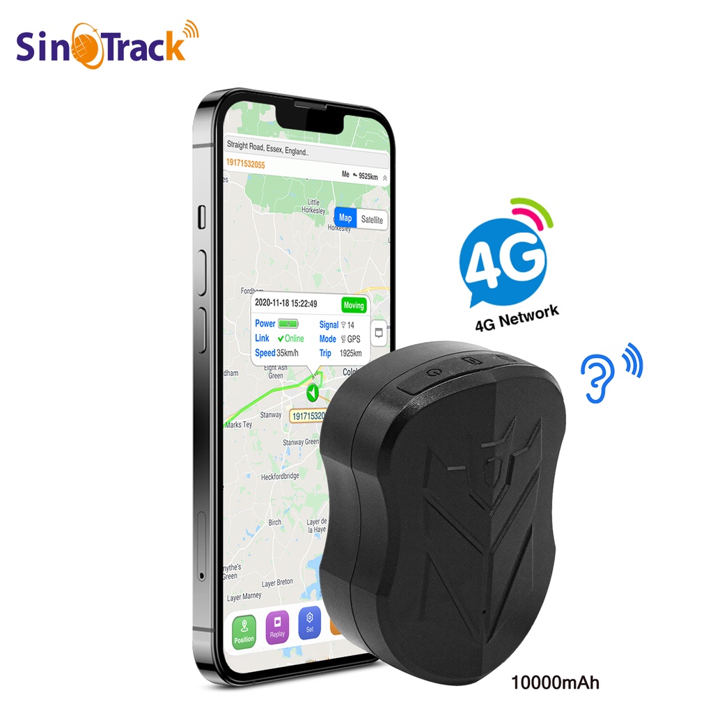 SinoTrack 4g St-915 Waterproof Gps Tracker Vehicle Track Locator Magnet ...