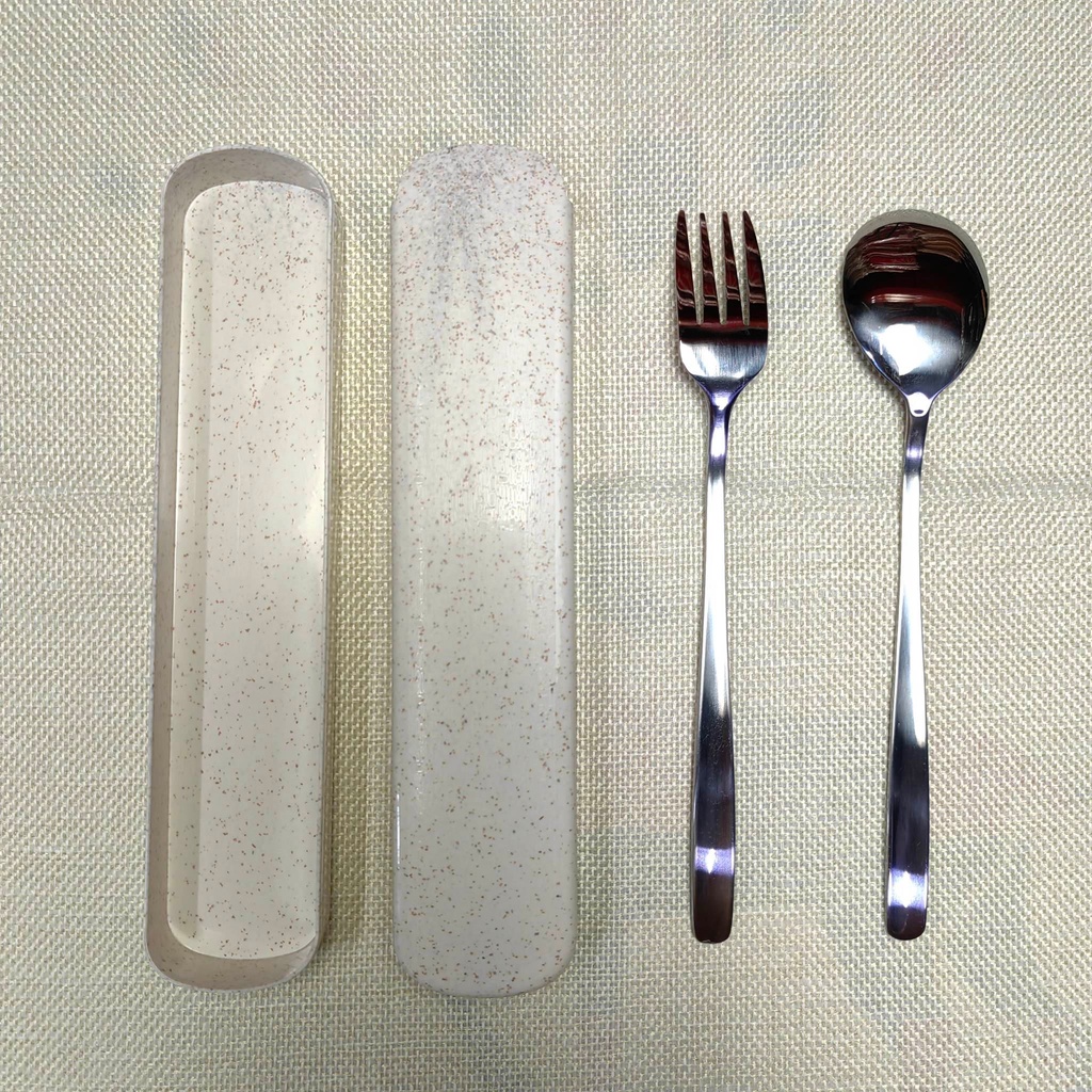 Korean Cutlery Set Korean Style Flatware Stainless Steel Portable