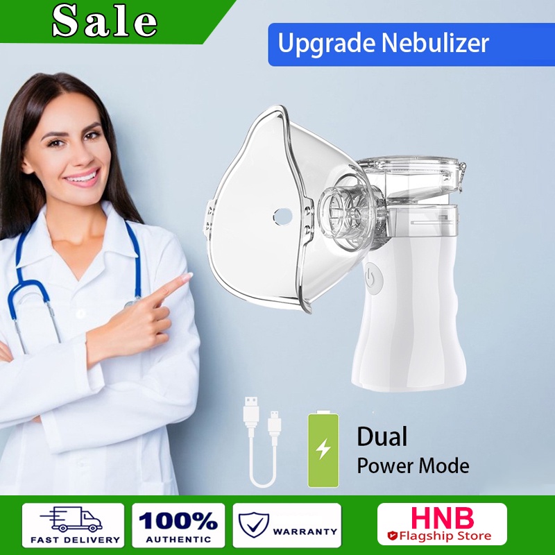 Original Mini Portable Nebulizer Handheld Mesh Inhaler Ultrasonic