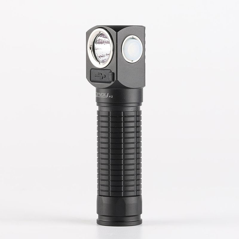 Convoy H2 Flashlight with 519A LED Multifunctional Flashlight Headlamp ...