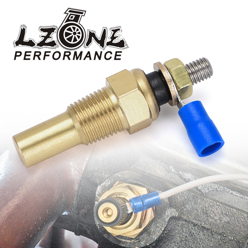 Lzone 12v 1/8 Npt Racing Car Oil Temp Sensor Water Temperature Sensor