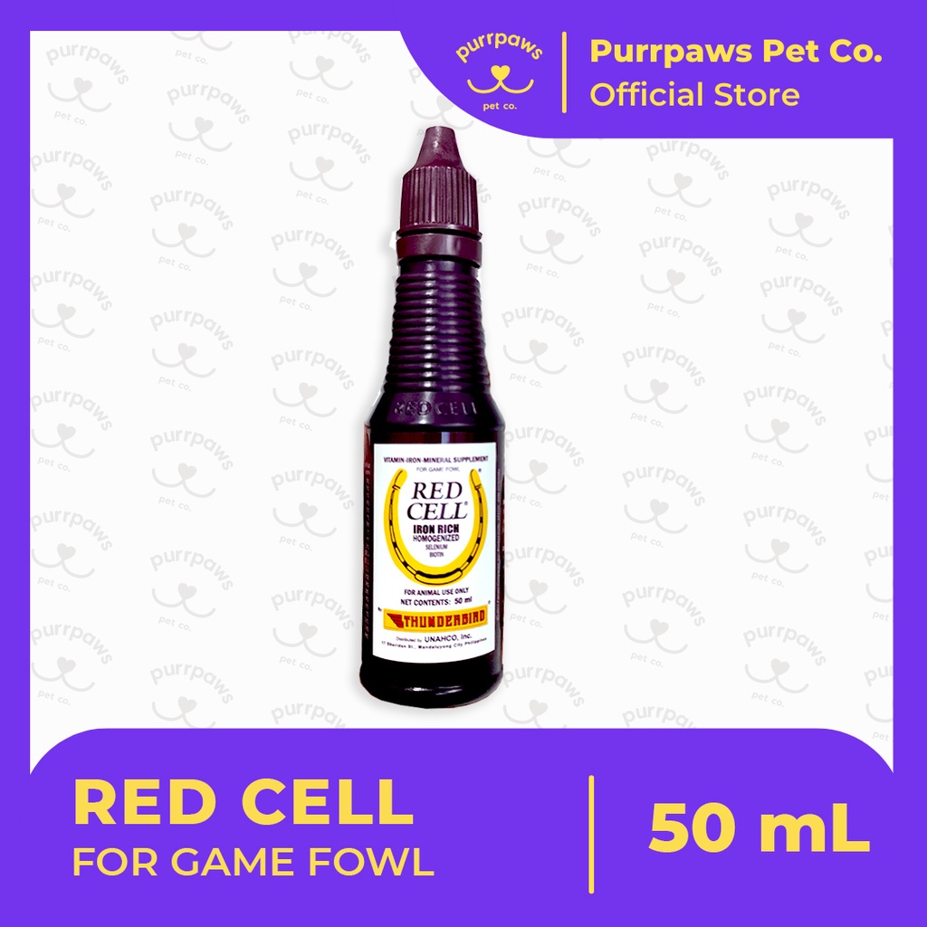 Red Cell Iron Rich Vitamins Thunderbird 50 Ml Shopee Philippines