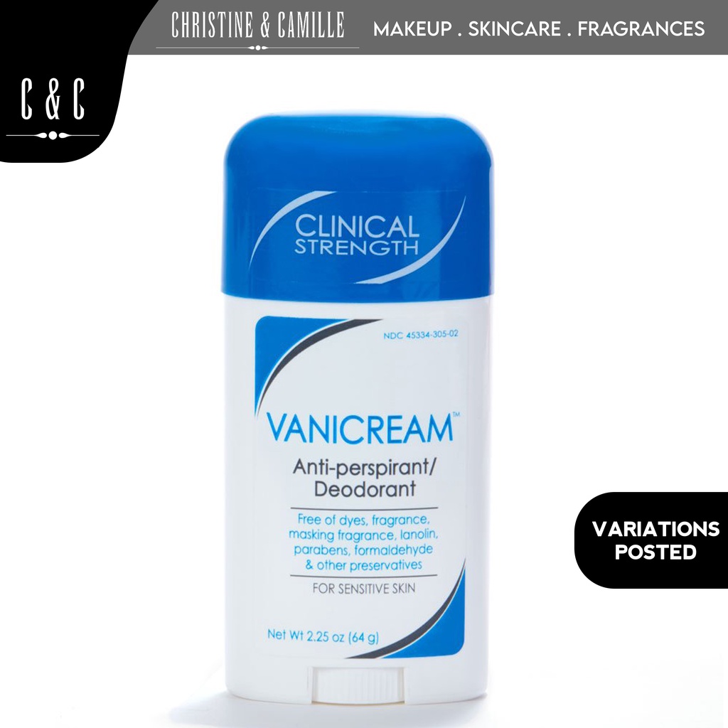 Vanicream Deodorant Fragrance Free for Sensitive Skin Aluminum Free Shopee Philippines