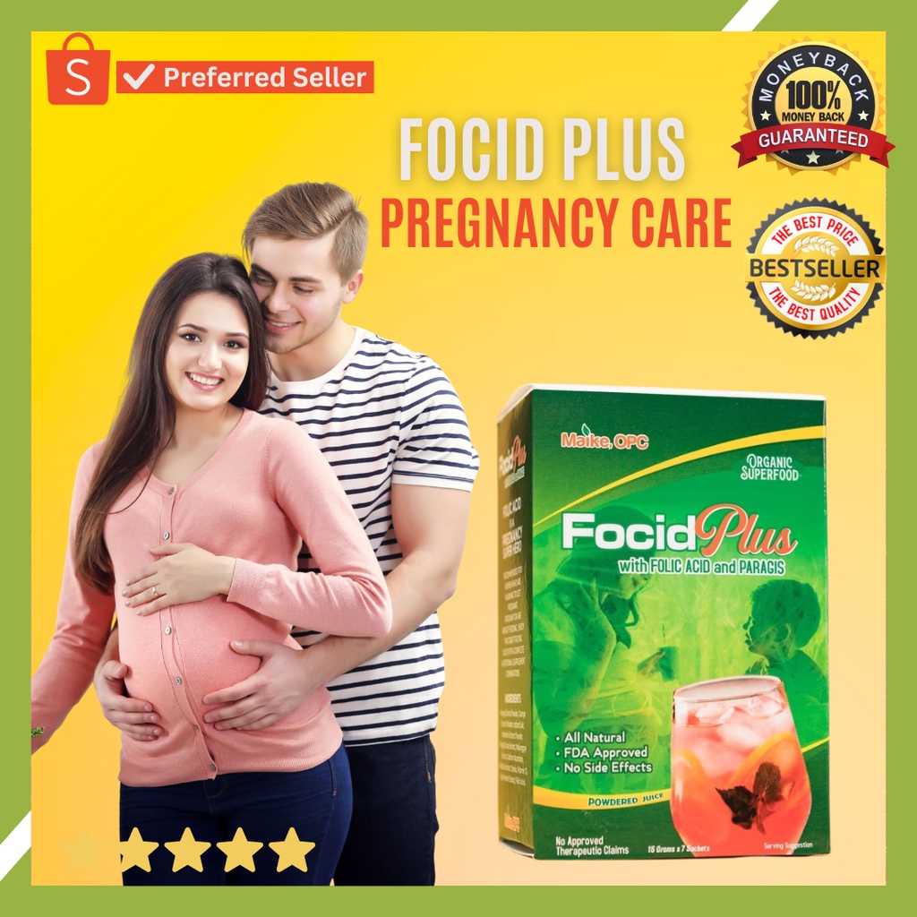 Focid Plus for pregnancy Powdered juice Drink Immune system & Fertility