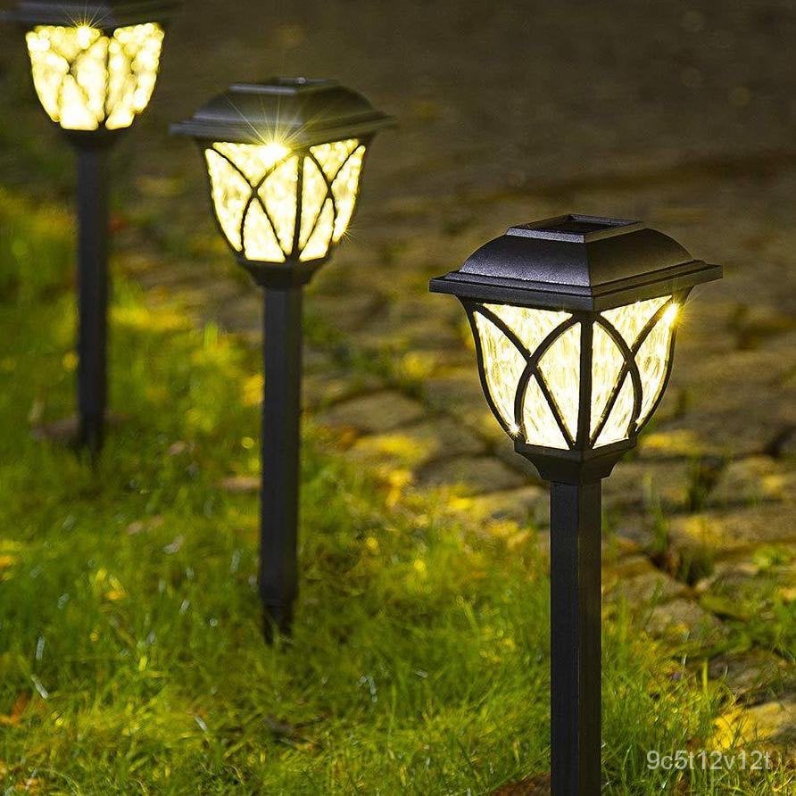 Waterproof Outdoor Solar LED Pathway Landscape Light Garden Yard Lawn ...