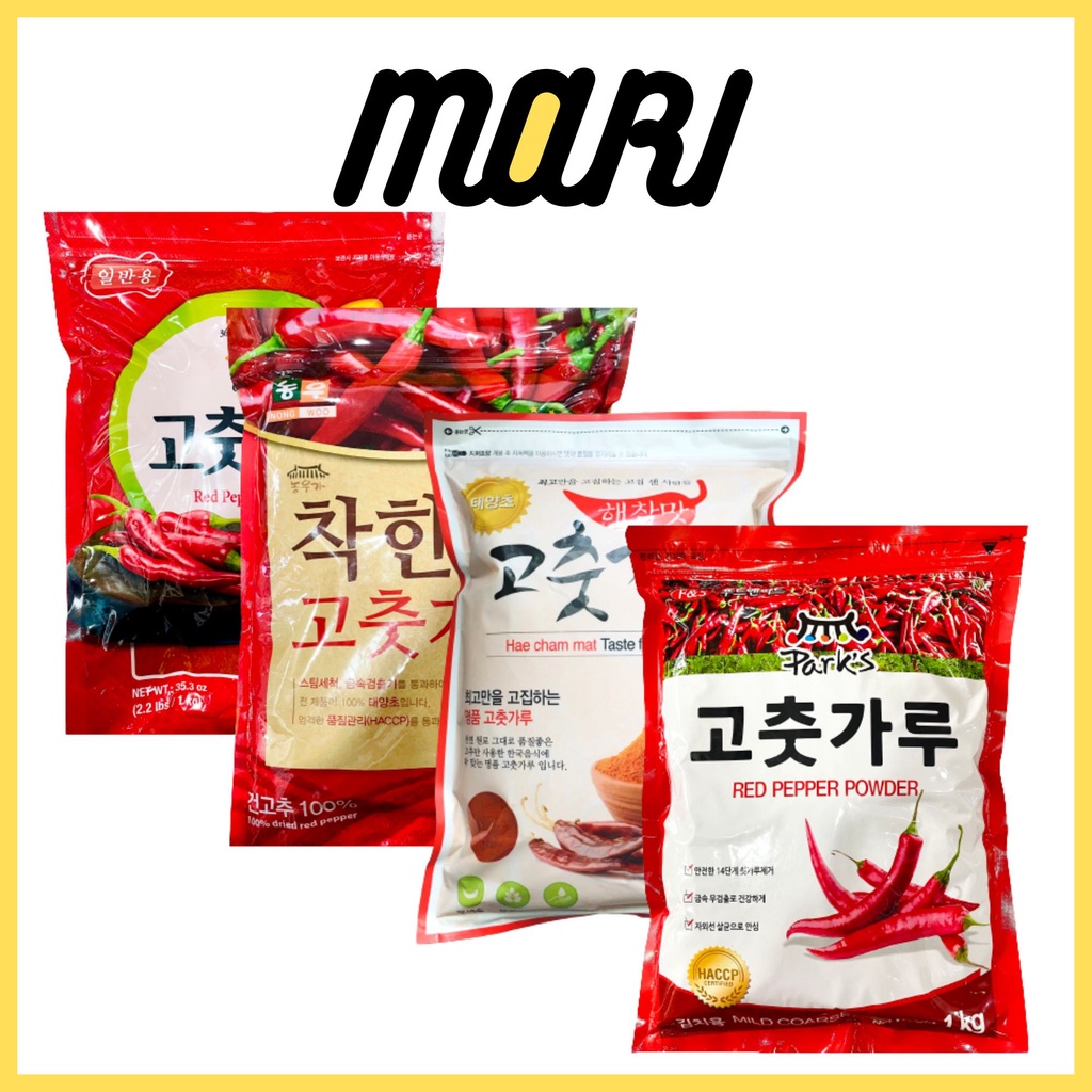 Korean Chili Powder Flakes/Smooth, beautiful color 1kg | Shopee Philippines