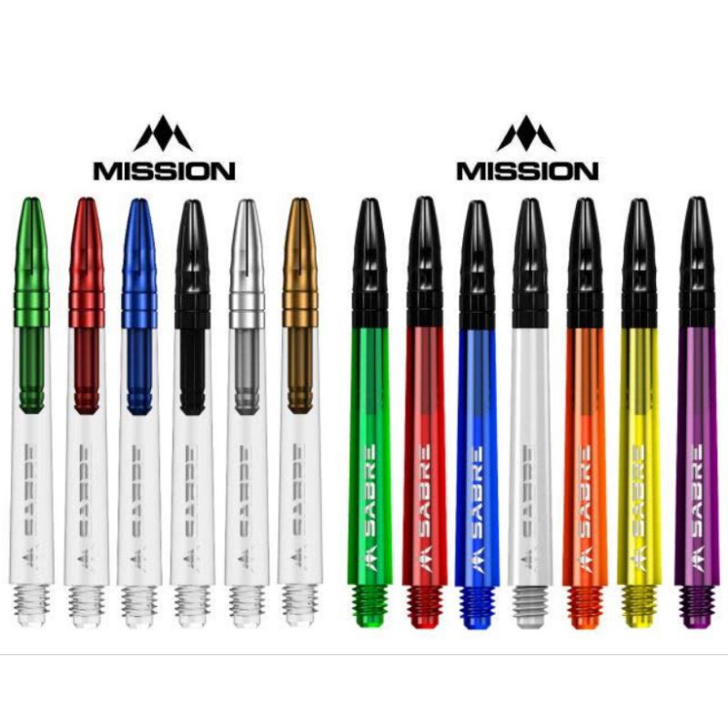 MISSION SABRE POLYCARBONATED DART SHAFTS [SHORT] Shopee Philippines