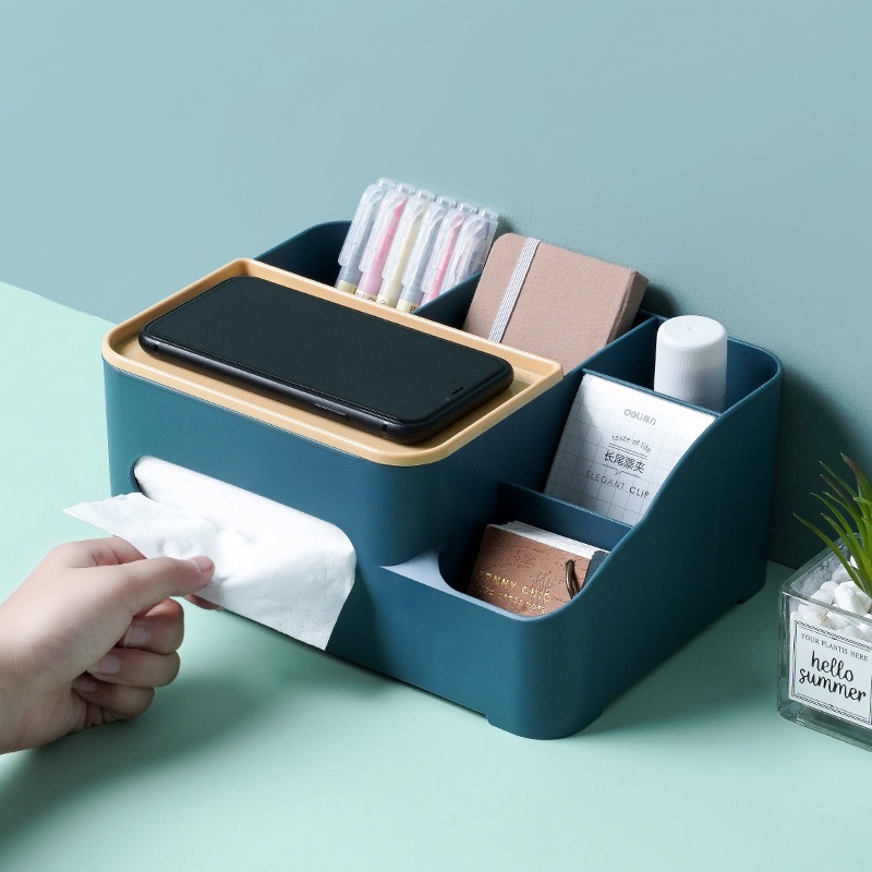 Paper Towel Storage Box Multifunctional Dustproof Paper Towel Holder