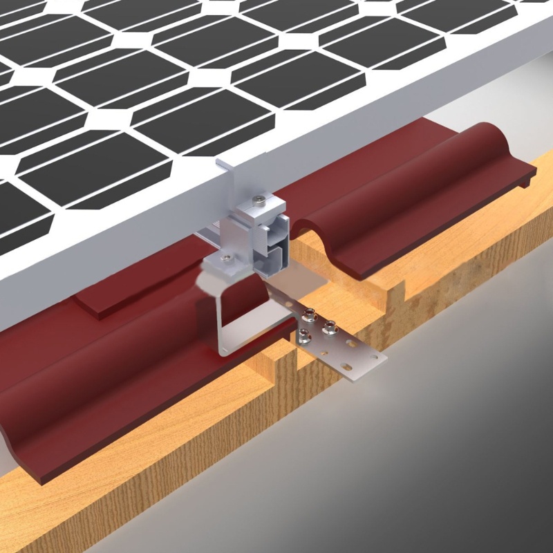 HL Solar Panel Roof Hook - Large Format Roof Tile - Solar Panel ...