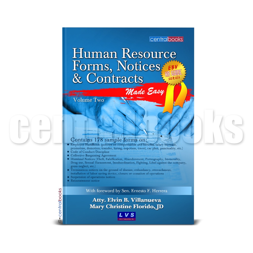Human Resource Forms, Notices & Contracts Made Easy Volume 2 (2012) by ...