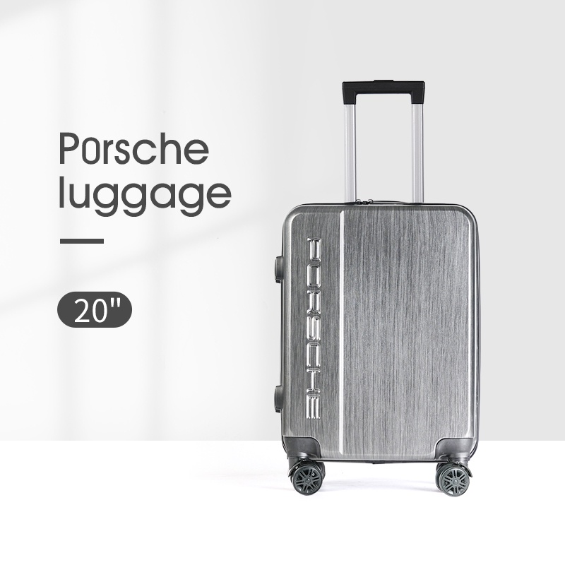 Freebird P0rsche travel suitcase 20 inch imitation carbon steel hand