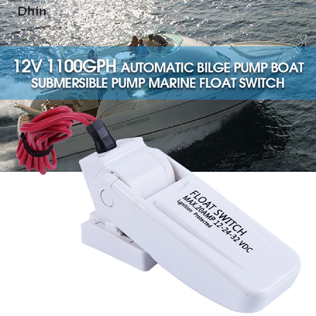 [Dhin] 12V 1100GPH Automatic Bilge Pump Boat Submersible Pump Marine ...