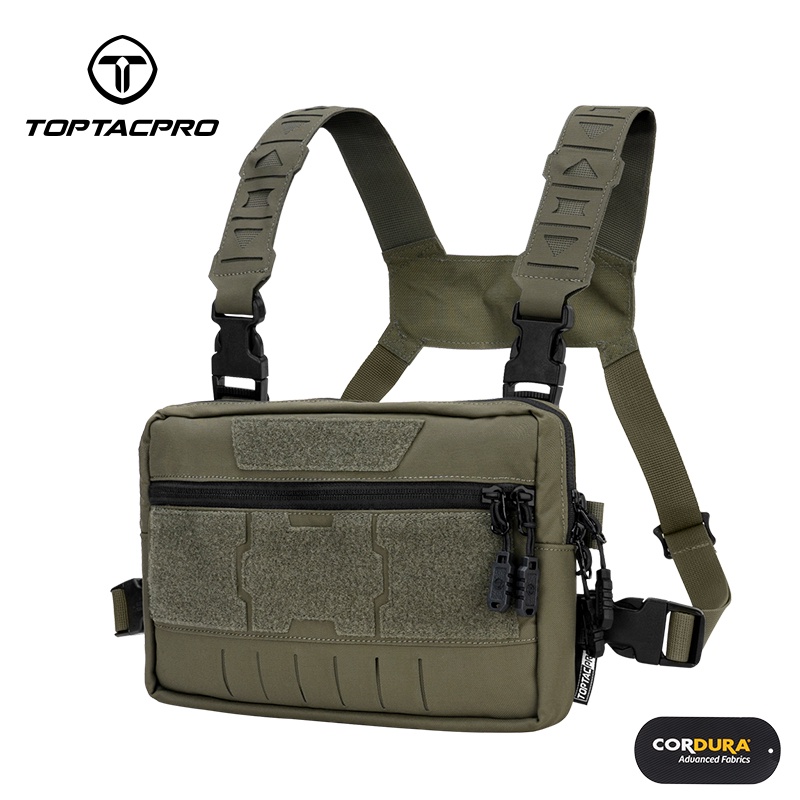 TOPTACPRO Tatcical MK3 MK4 Chest Rig Detachable EDC Combat Front ...