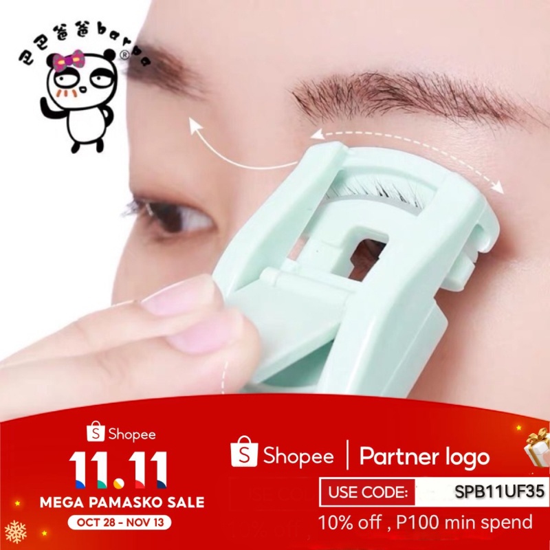 Cute Pocket Eyelash Curler Mini Portable Lashes Curler Shopee Philippines
