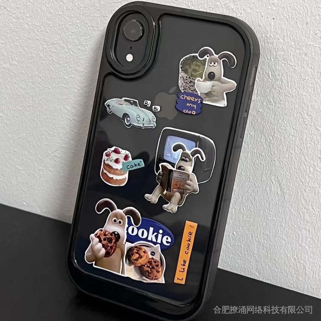Xiaohongshu Same Style Shopkeeper Dog Phone Case, Compatible With