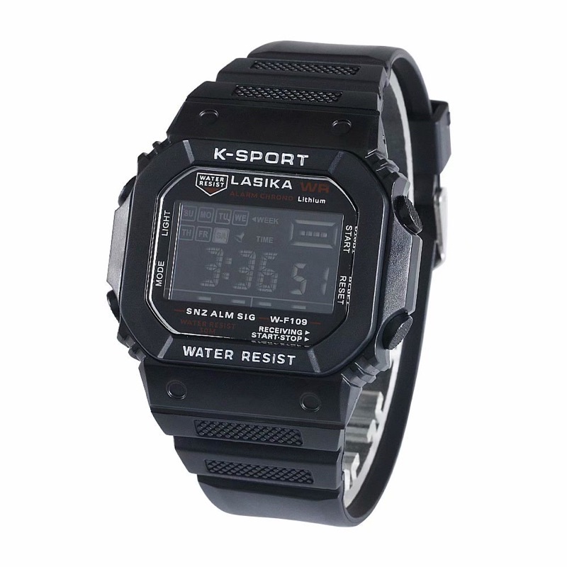 KSPORT LASIKA SPORT Watch Square Screen Model F109ven Digital Men's