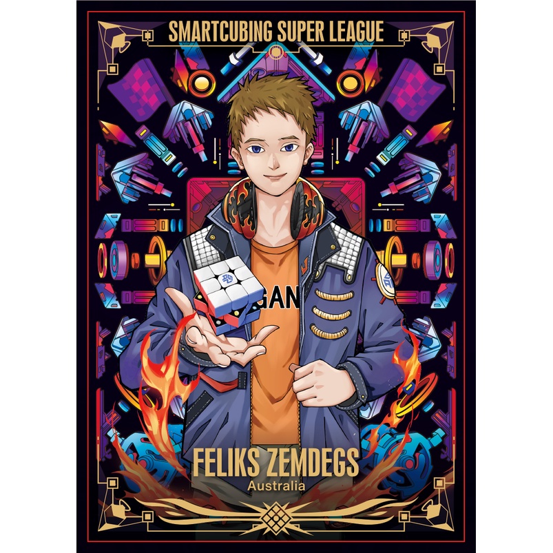 GANCUBE Cube Merchandise Peripheral Sticker Cube Card | Shopee Philippines