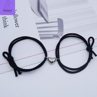 2Pcs Color Magnet Rubber Band Bracelet Magnetic Suction Student Best ...