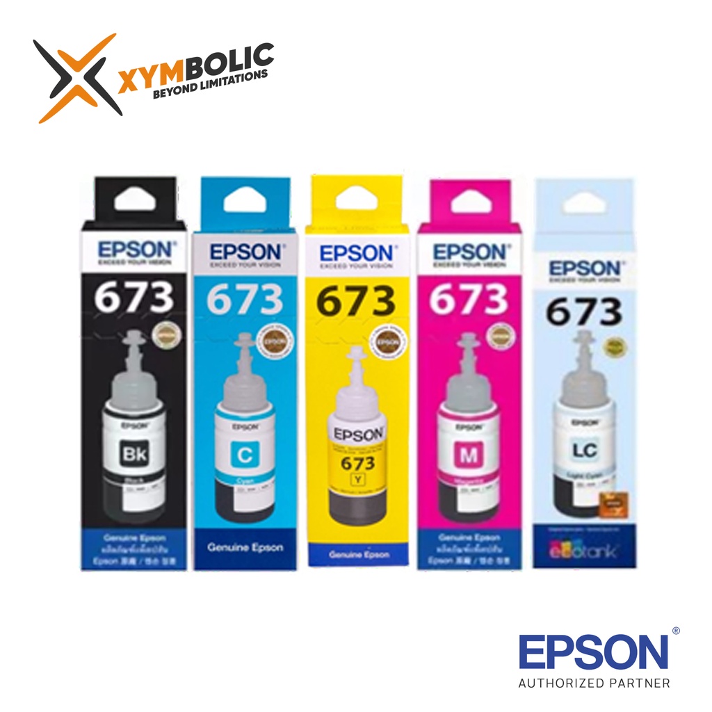 Epson 673 Genuine Ink Bottles for Epson Printer EcoTank L800 / L805