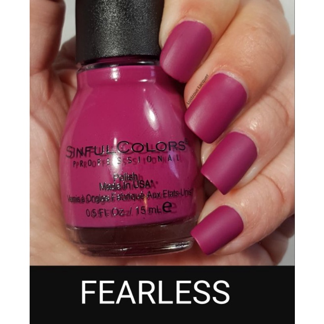 CLEARANCE SALE SINFUL COLORS PROFESSIONAL NAIL POLISH MADE IN USA