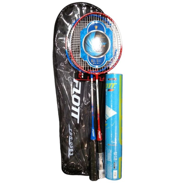 FLOTT BADMINTON SET WITH SHUTTLE COCK Shopee Philippines