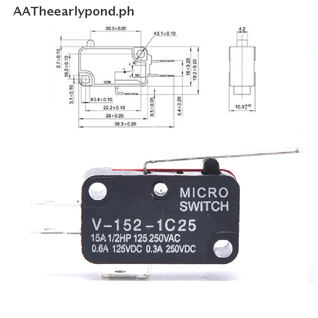 AATheearlypond 5PCS V-152-1C25 Stroke Limit Microwave Oven Door ...