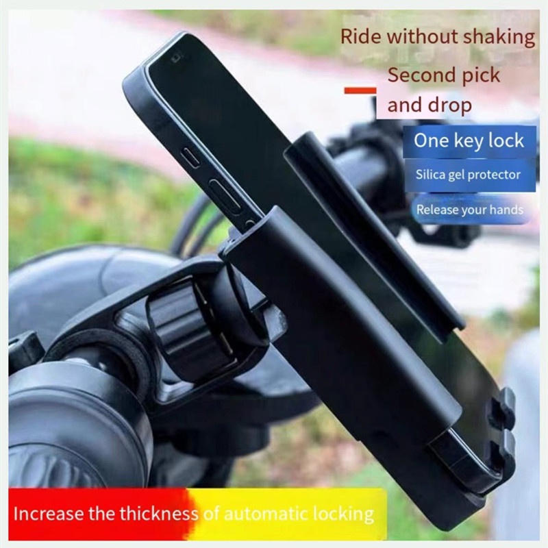 Motorcycle Universal Mobile Phone Holder AntiDrop Frame Mobile Phone