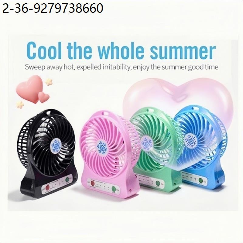 rechargeable fan Mini Portable Rechargeable Electric Fan Handle