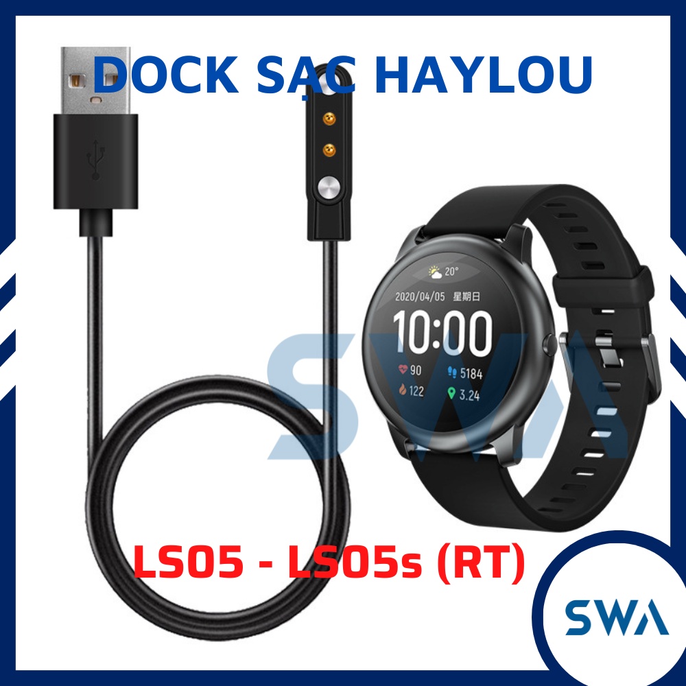 Haylou LS05 (Solar) Smart Watch Charging Dock, Haylou LS05 Smart Watch