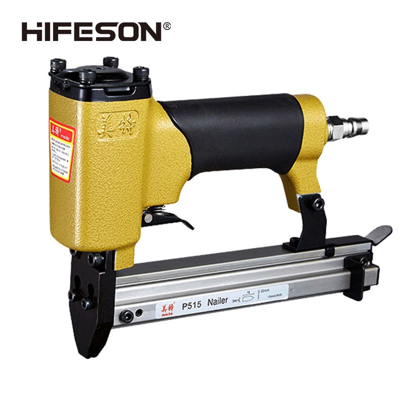 HIFESON Air Pneumatic Frame Gun P515 Nailer Nails Manual Flex Point