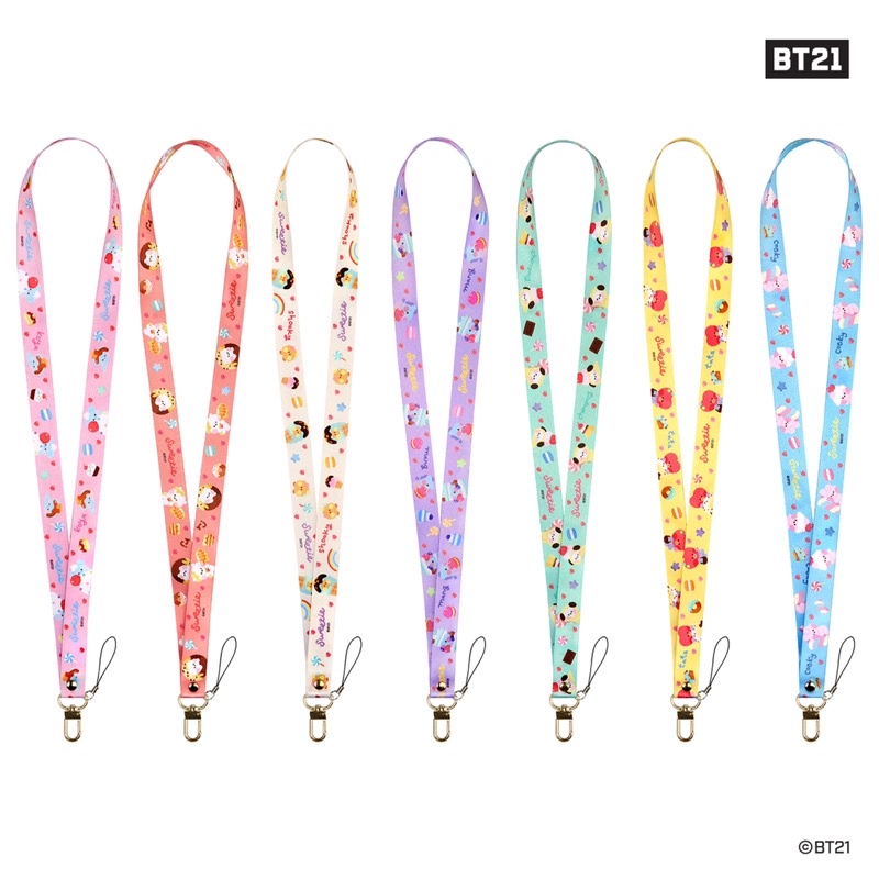 bt21 Neck Lanyard Student Employee Id Card | Shopee Philippines