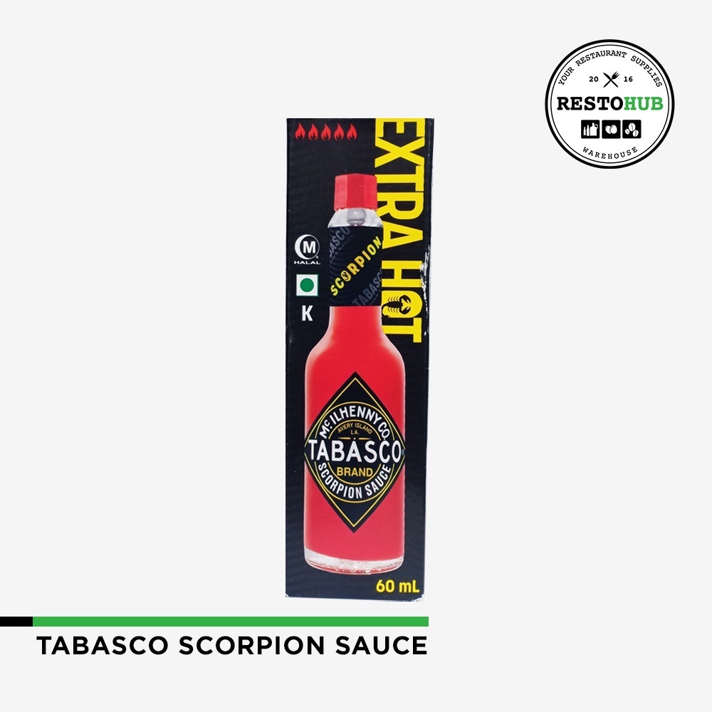 Tabasco Scorpion Extra Hot Sauce ( 60ml ) Shopee Philippines