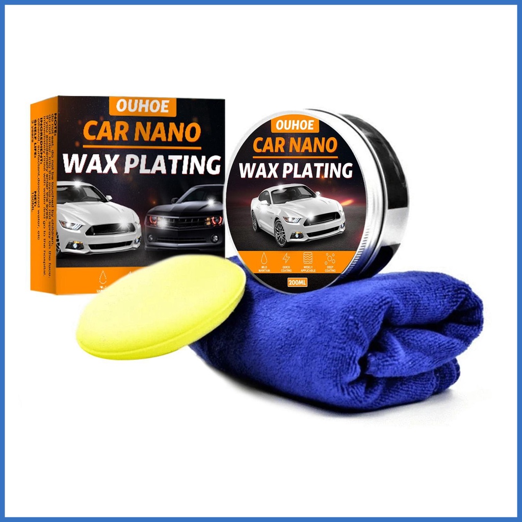 Car Wax Crystal Plating Car Scratch Remover Paste Car Wax Kit Cleaner
