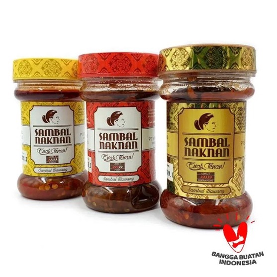 Sambal Naknan Level 3 Or 5 Indonesia Hot Spicy Chili Condiments 140gpouch 45g Shopee Philippines 3081