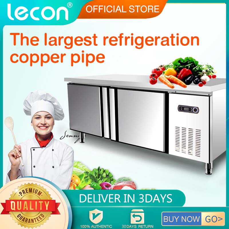 Lecon refrigeration and preservation workbench freezer operation water