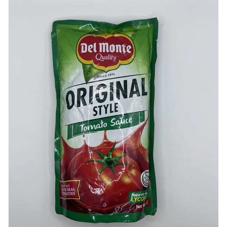 Del Monte Original Style Tomato Sauce 900g Pack Shopee Philippines