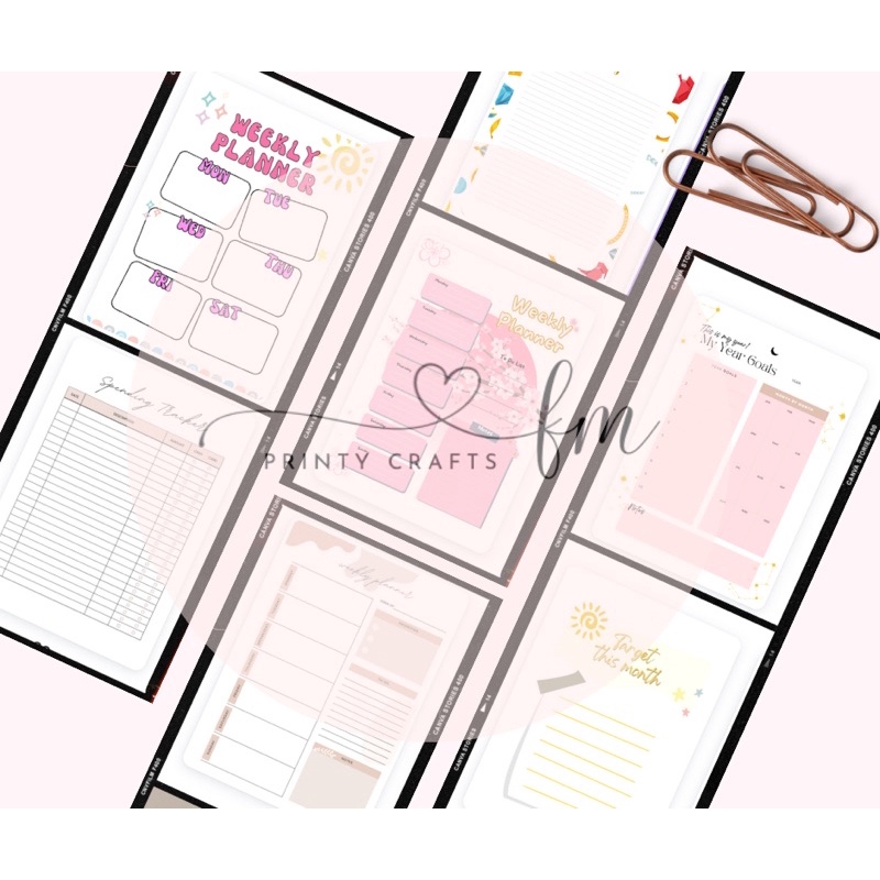 CUSTOMIZED 2023 PLANNER | Shopee Philippines