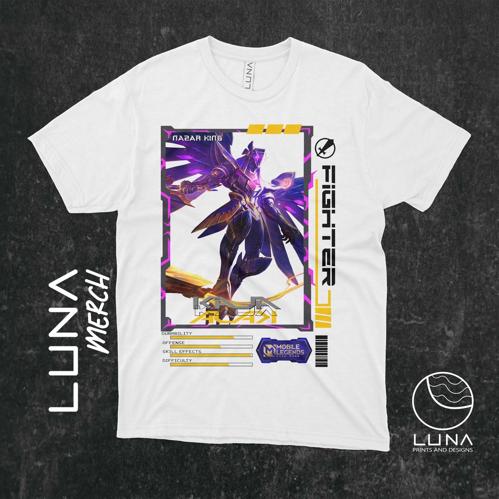 Mobile Legends Shirt ML - The Luna Merch (Kaja Khaleed Lapu lapu ...