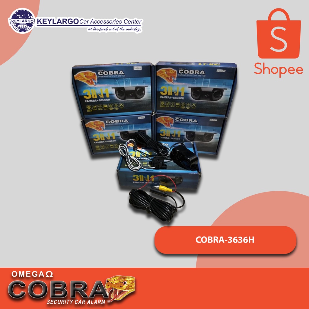 COBRA 3-IN-1 CAMERA & SENSOR | Shopee Philippines