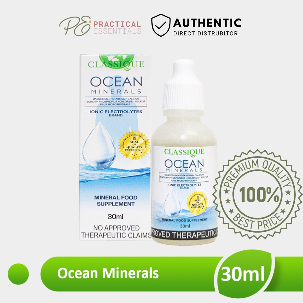 OCEAN MINERALS (30ml) Shopee Philippines