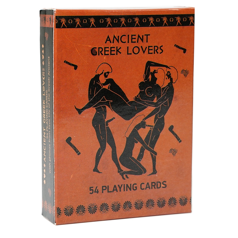 Collectable Playing Cards With Erotic Scenes From Ancient Greek Pottery Playing Cards Sex In