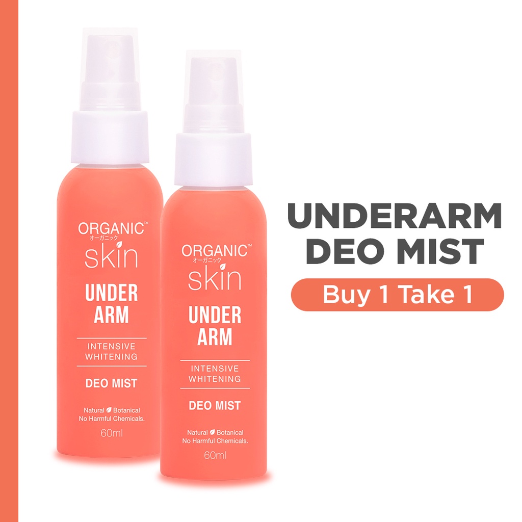 Organic Skin Japan Intensive Whitening Underarm Deo Mist Deodorant