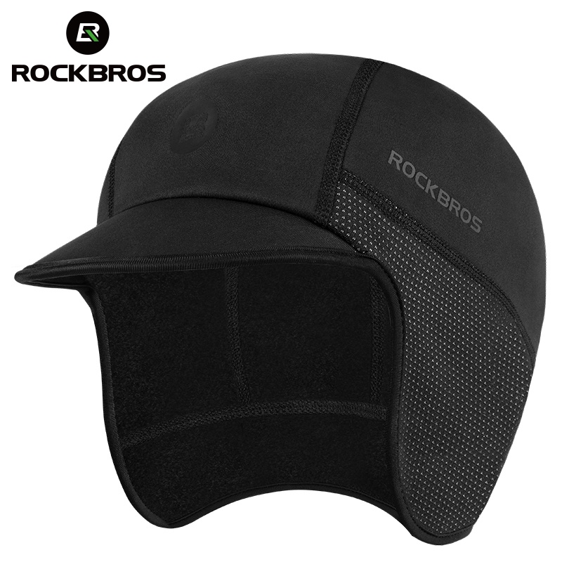 Rockbros Cycling Cap Windproof Thermal Ski Running Skiing Motorcycle ...