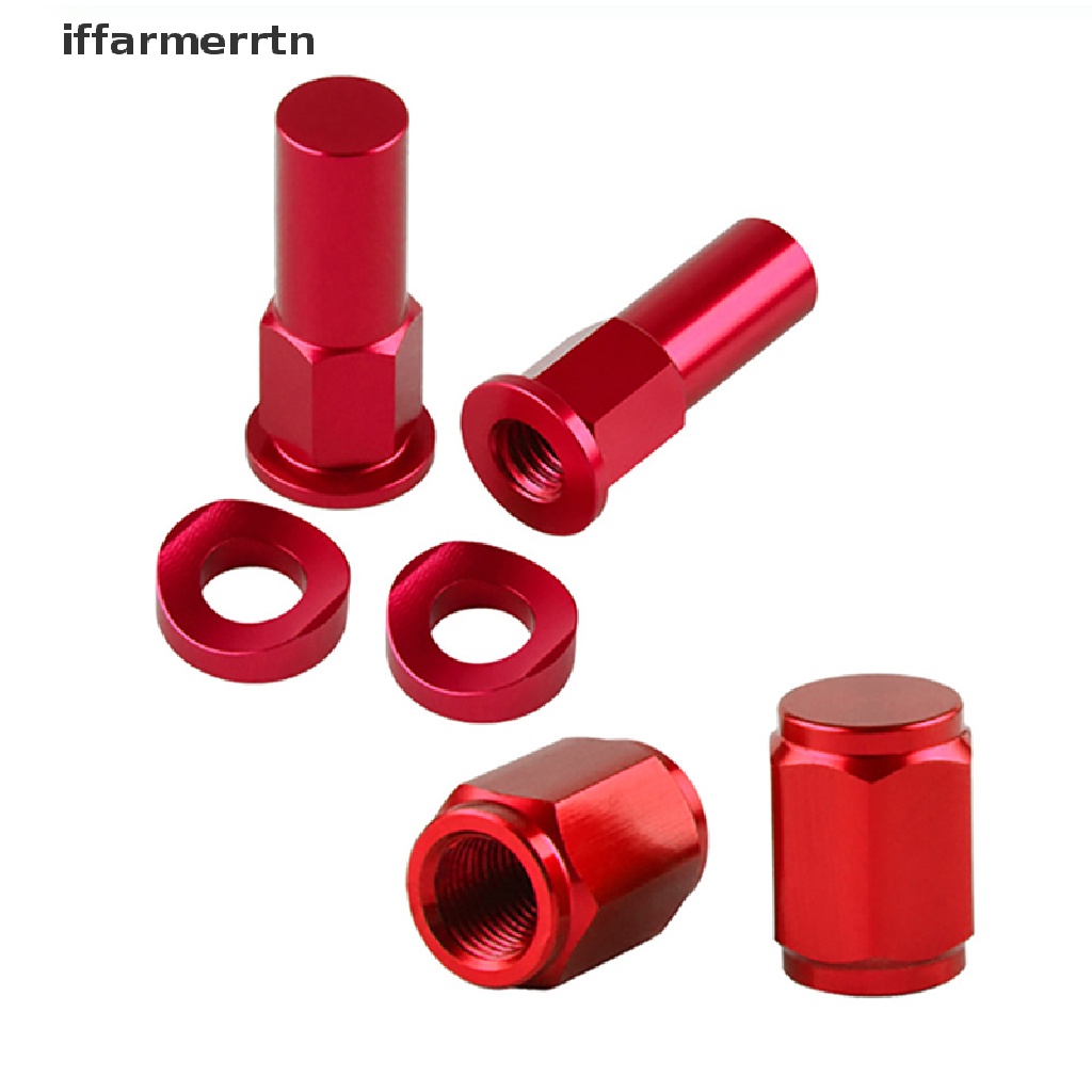 iffar 3PCS Motocross Rim Lock Nut Kit Tire Clamp Screw Rim Lock Nut