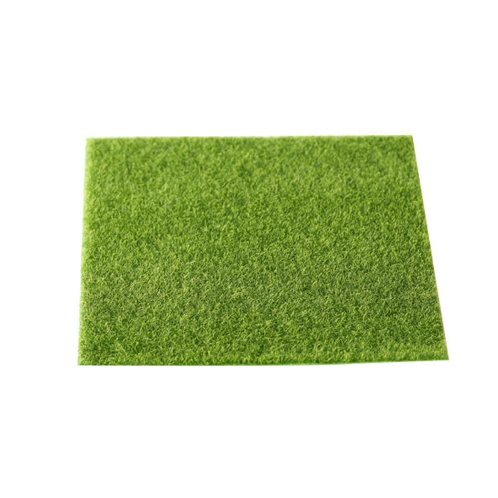 30x30cm Artificial Grass Mat Fake Moss Landscape Decoration Plants Turf ...