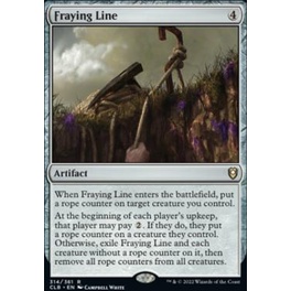 Fraying Line Rare Commander Legends: Battle for Baldur's Gate Magic the ...